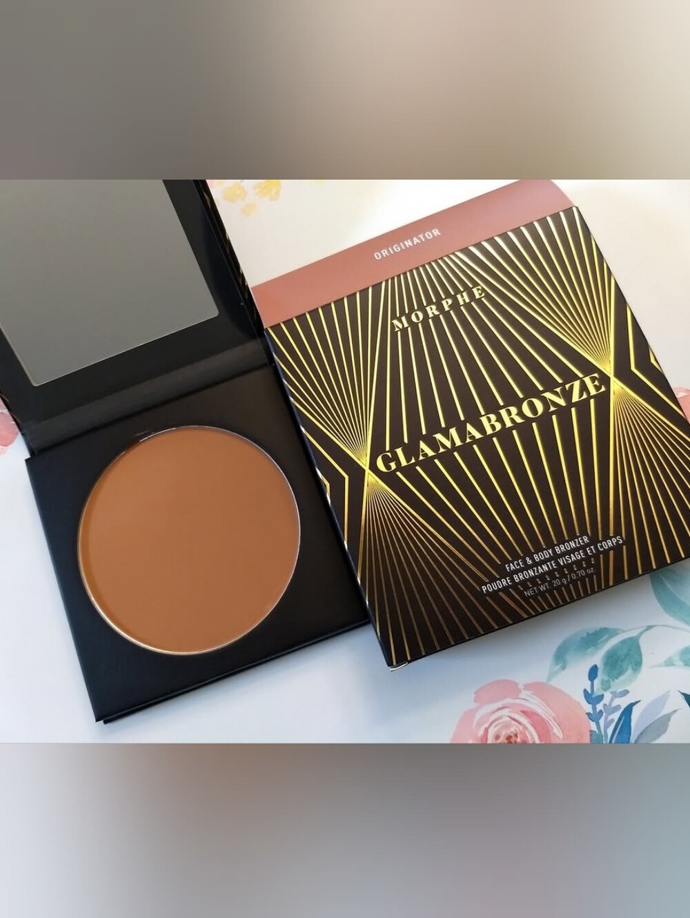 Morphe Glamabronze Face & Body Bronzer In Originator